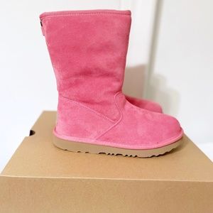 NEW UGG Lil Sunshine ll Pink Sheepskin Boots Youth US 4/ UK 3/ EU 36/JP 22.5 NIB